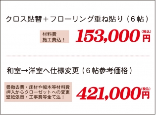 【8】お部屋のリフォームプラン